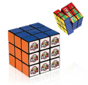 Rubik's Cube with Company Logo